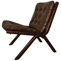 Uno-Klappsessel von Ekornes, Norwegen, 1970er Jahre