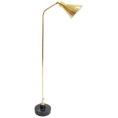Vintage Azucena, Ignazio Gardella Rare Extendable Floor Lamp Model LTE 3