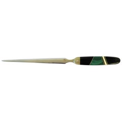 Green Malachite Letter Opener