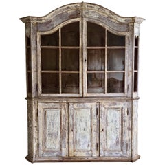 18th Century Bookcase/Vitrine Cabinet