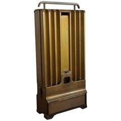 Early 20th Century Art Deco Moveable Radiator with Paraffin-Oil Burner