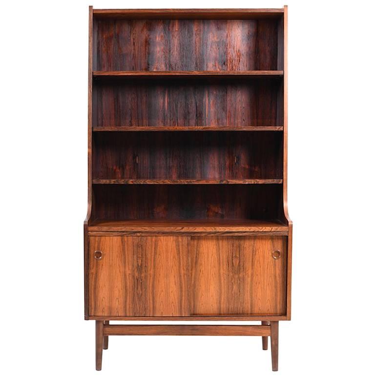 Early 1960s Danish Rosewood Cabinet For Sale