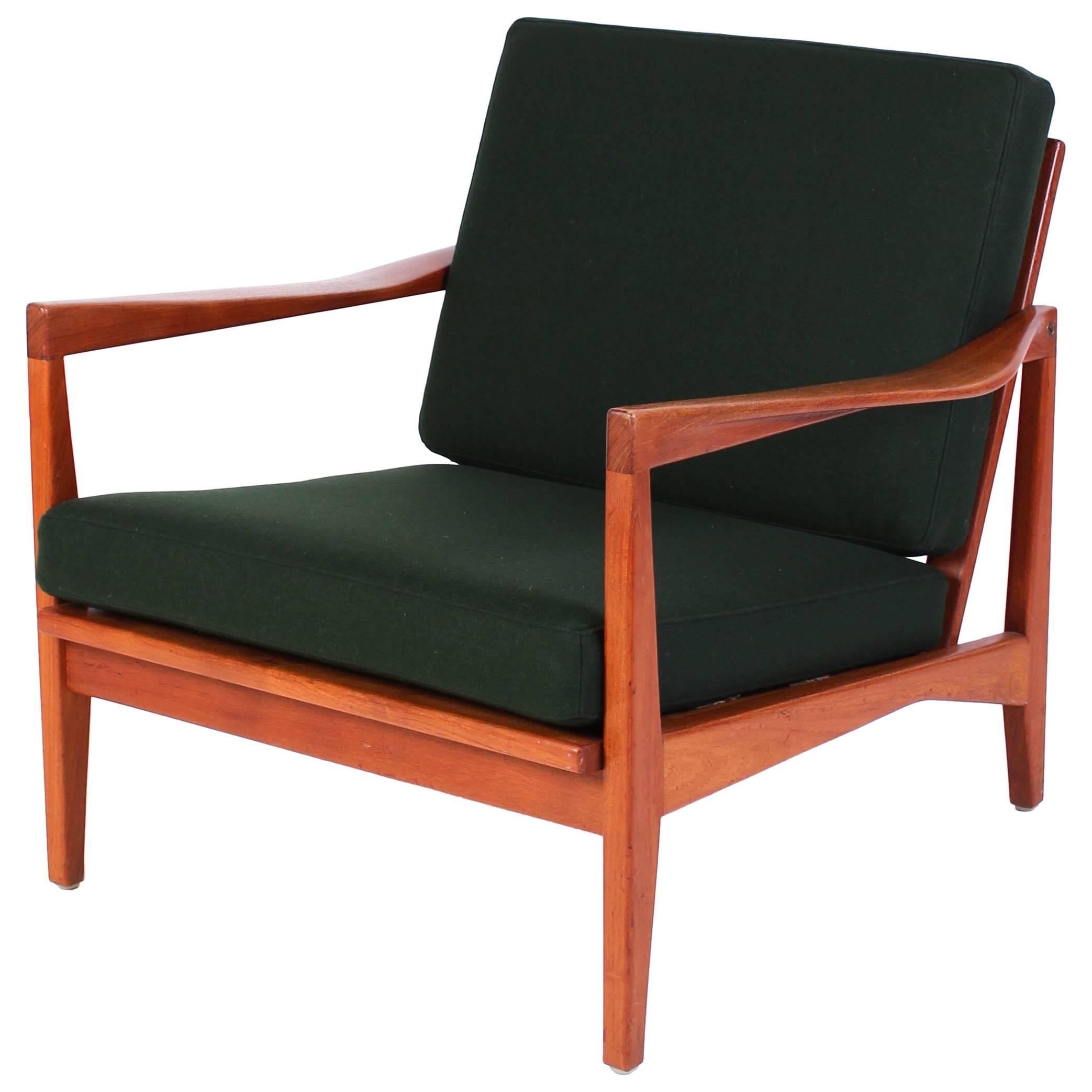 Midcentury Swedish Svante Skogh Teak Easy Chair