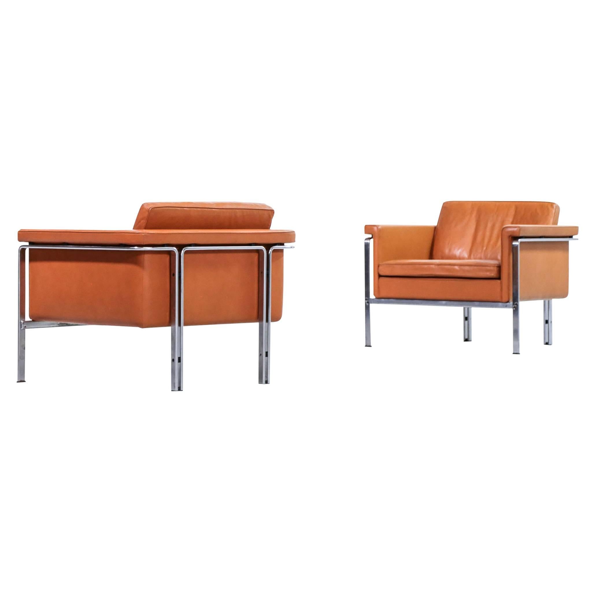 Pair of Horst Brüning Lounge Chairs for Alfred Kill International