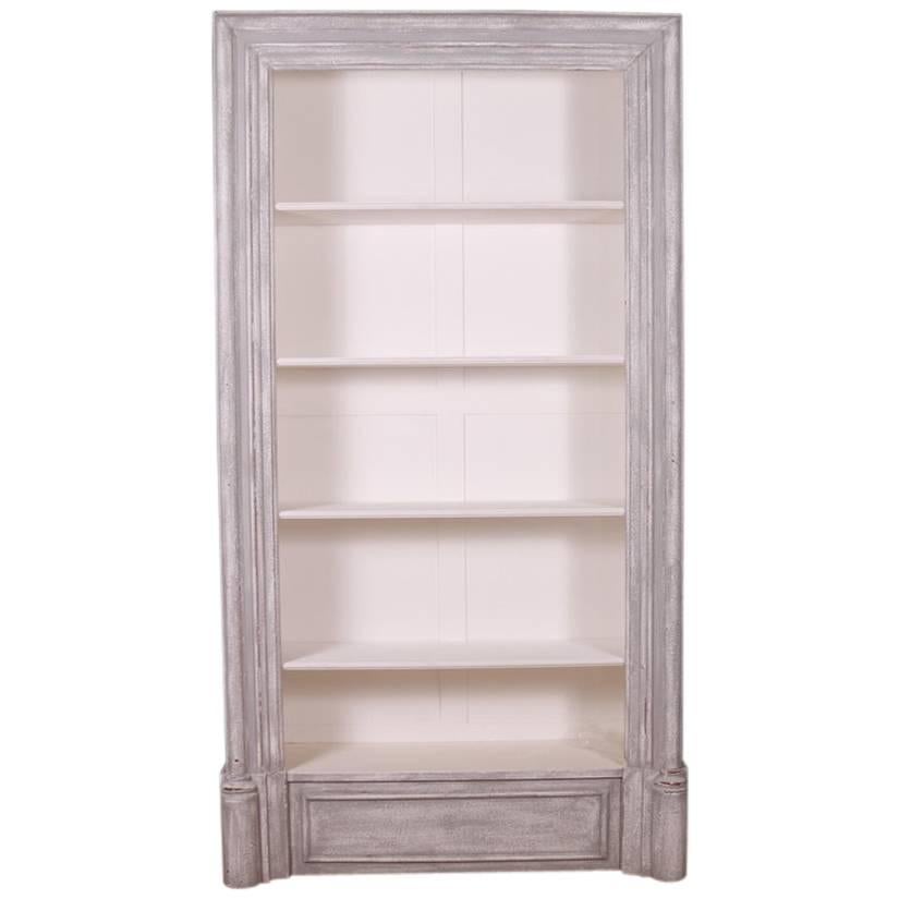 English Open Bookcase