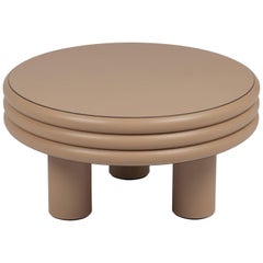 Scala Leather Coffee Table Cappuccino Nappa