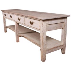 Original Painted Serving Table