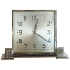 Art Deco Large German Desk Clock