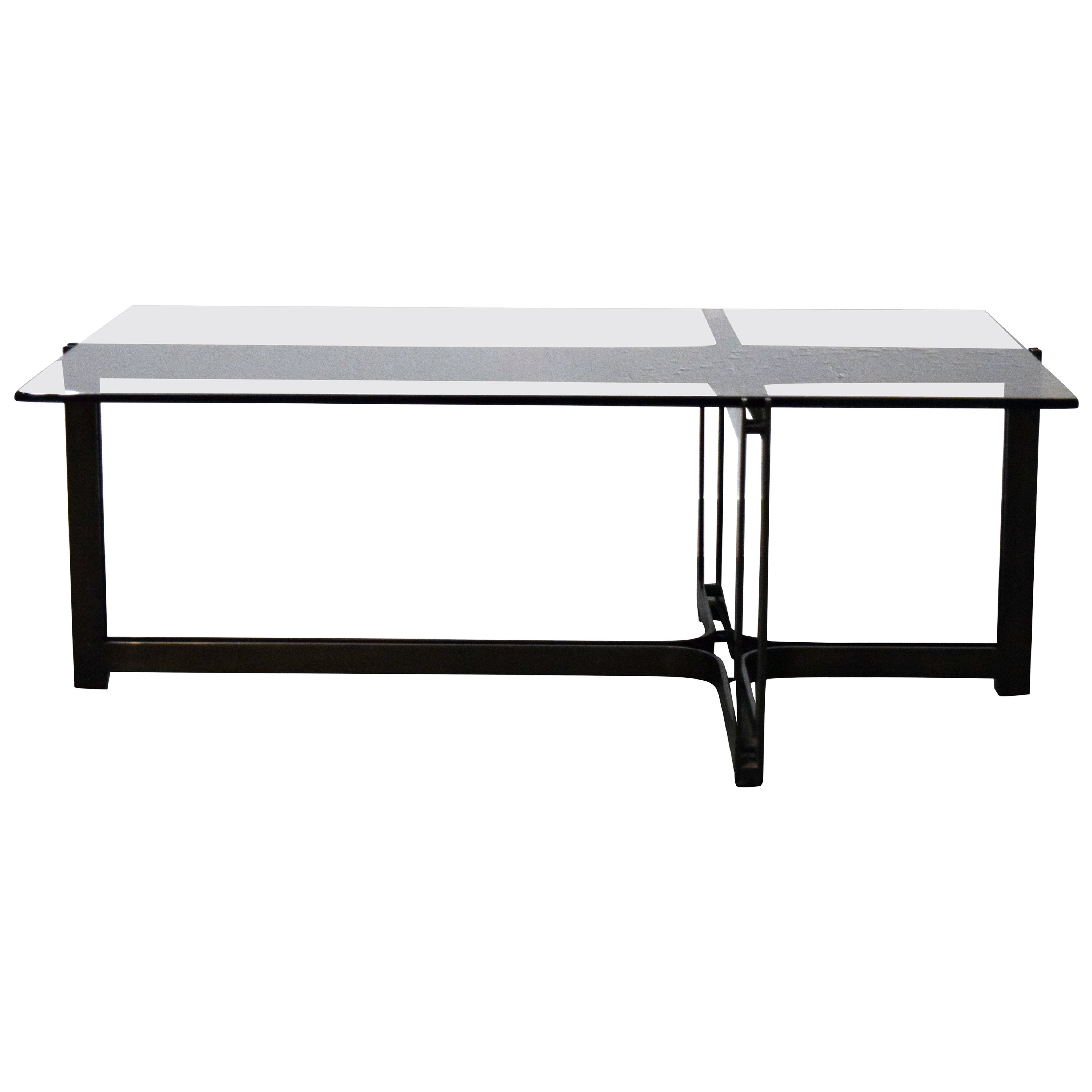 Sculptural Chrome Cocktail Table by Roger Sprunger for Dunbar at 1stDibs