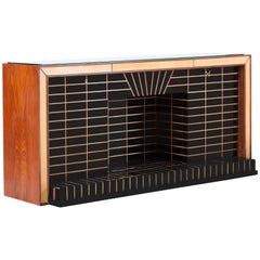 Italian Art Deco Credenza by Luigi Brusotti, 1940s