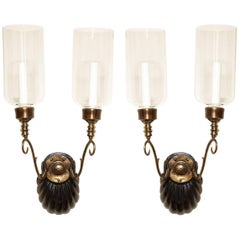 Pair of Anglo-Indian Two-Light Sconces