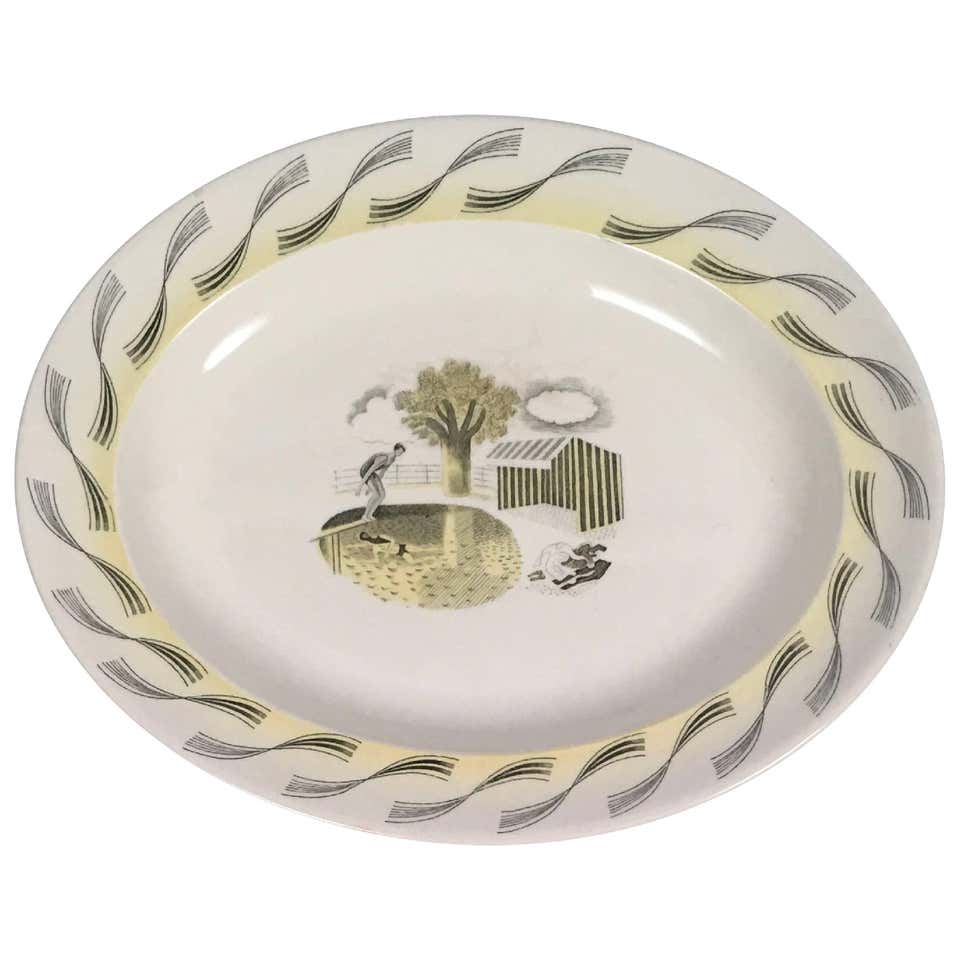 Eric Ravilious Wedgwood Garden Series Platter with Swimmers at 1stDibs ...