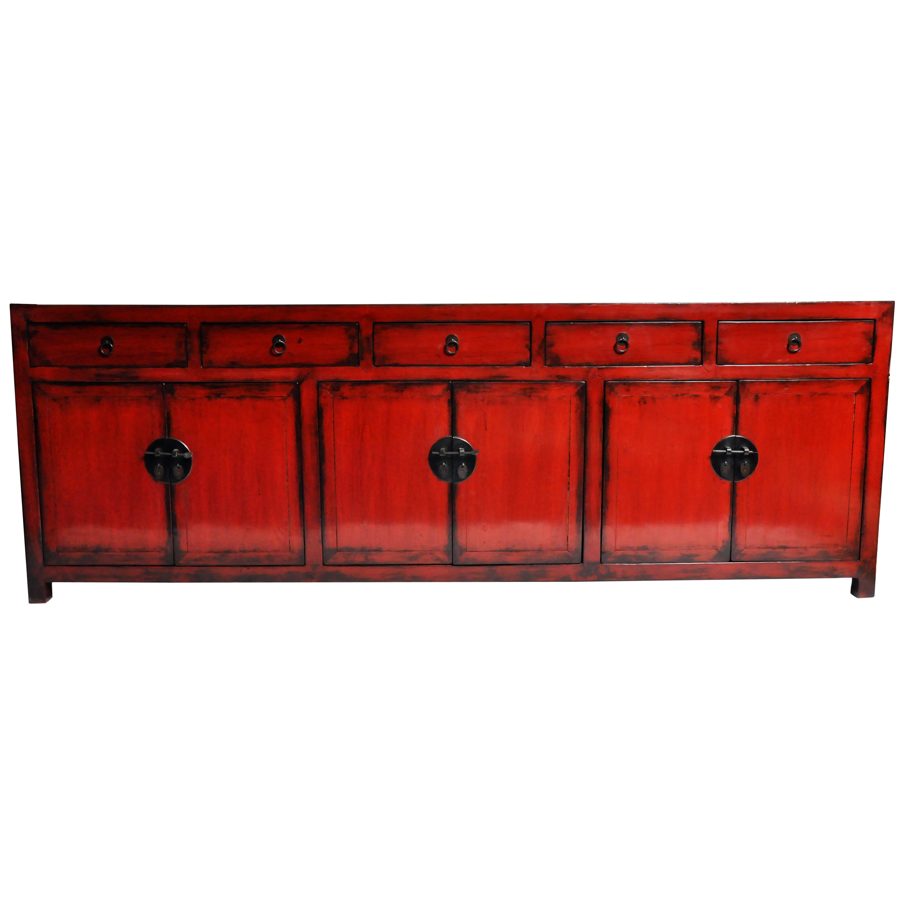 Credenza In Black Lacquer &Chrome Willy Rizzo For Pierre Cardin At Credenza In Black Lacquer &Chrome Willy Rizzo For Pierre Cardin At