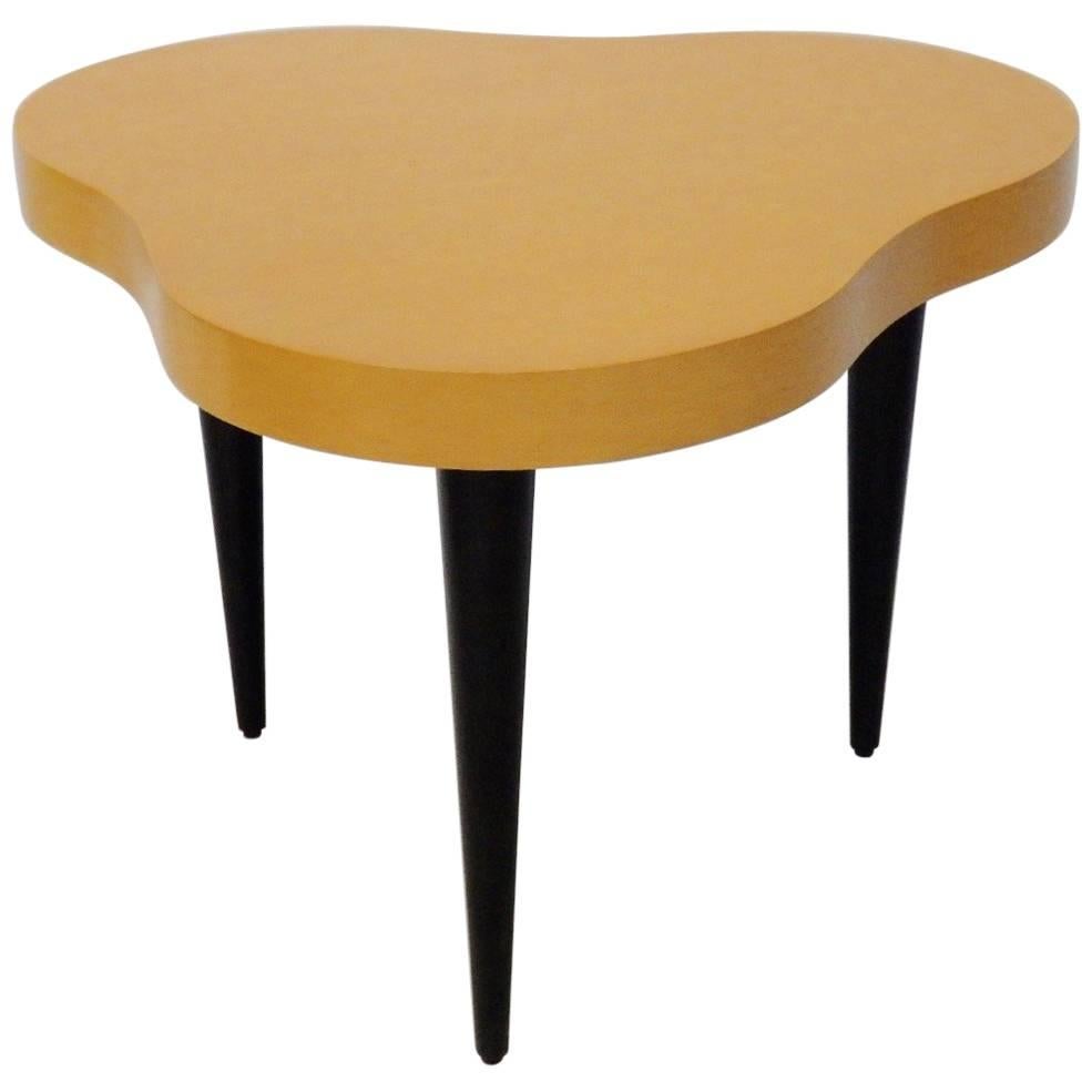 Gilbert Rohde Style Blonde Cloud Table