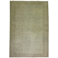 Alfombra turca vintage de tamaño de habitación