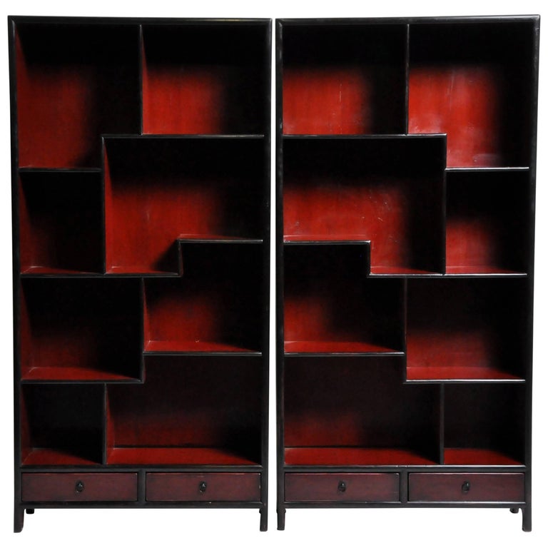 Pair of Chinese Scholar's Display For Sale at 1stdibs