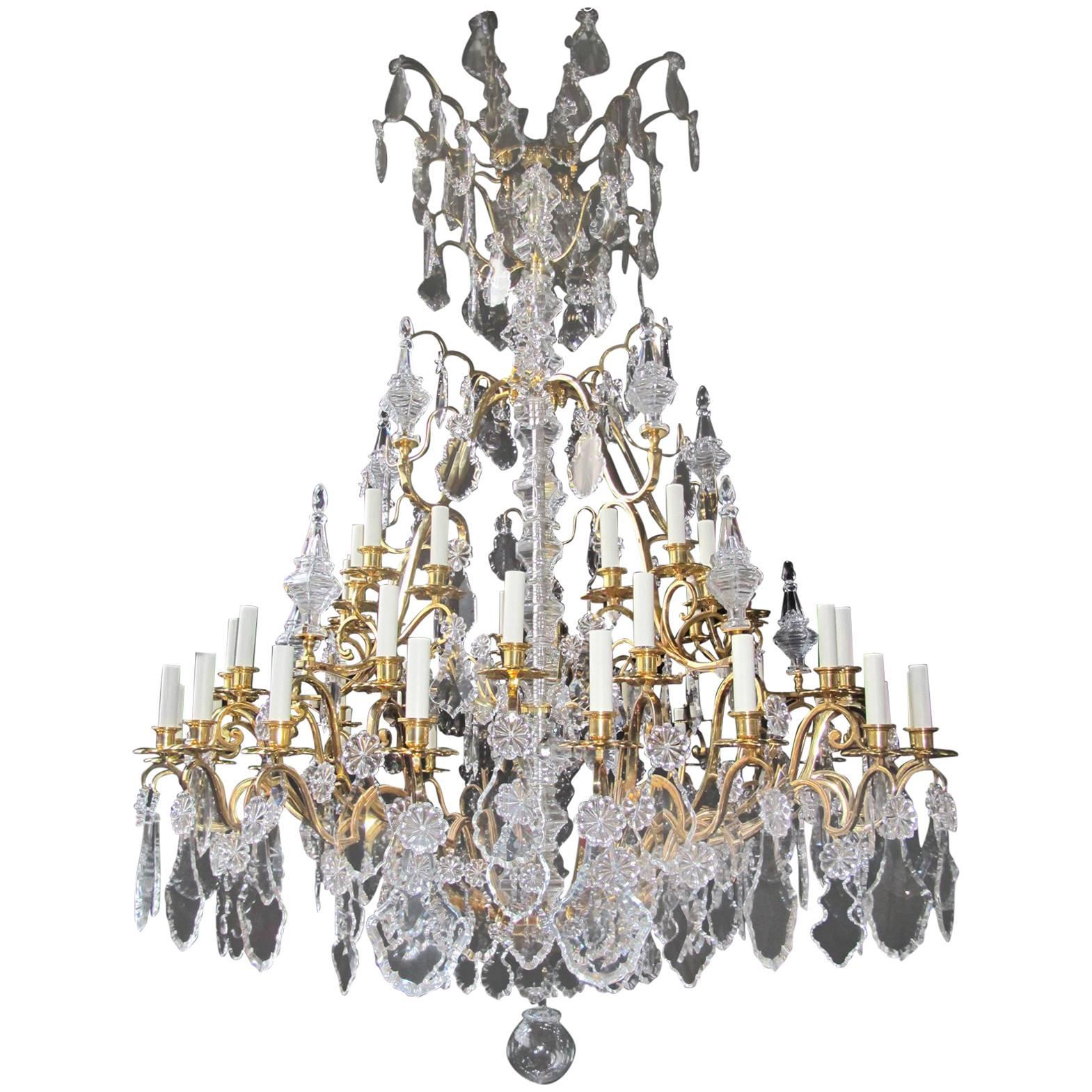 French Antique Chandelier For Sale