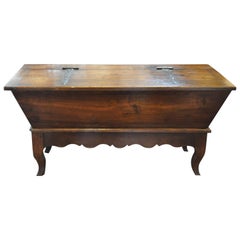 19th Century French Provincial Oak Dough Box