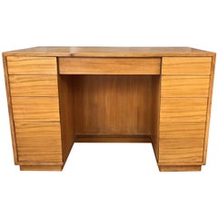 Used Edward Wormley for Drexel Precedent Collection Elm Desk