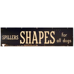 Enamel "Spillers" Sign, circa 1910