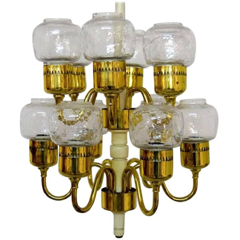 Impressive Hans-Agne Jakobsson, Ceiling Lights, Markaryd, 1960s-1970s For Sale