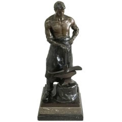 Bronze Statue Julius Paul Schmidt-Felling