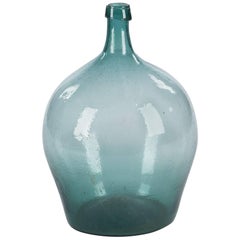 French Glass Bonbonne Bottle, Early 1900s