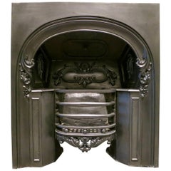 Antique 19th Century Carron Cast Iron Register Grate