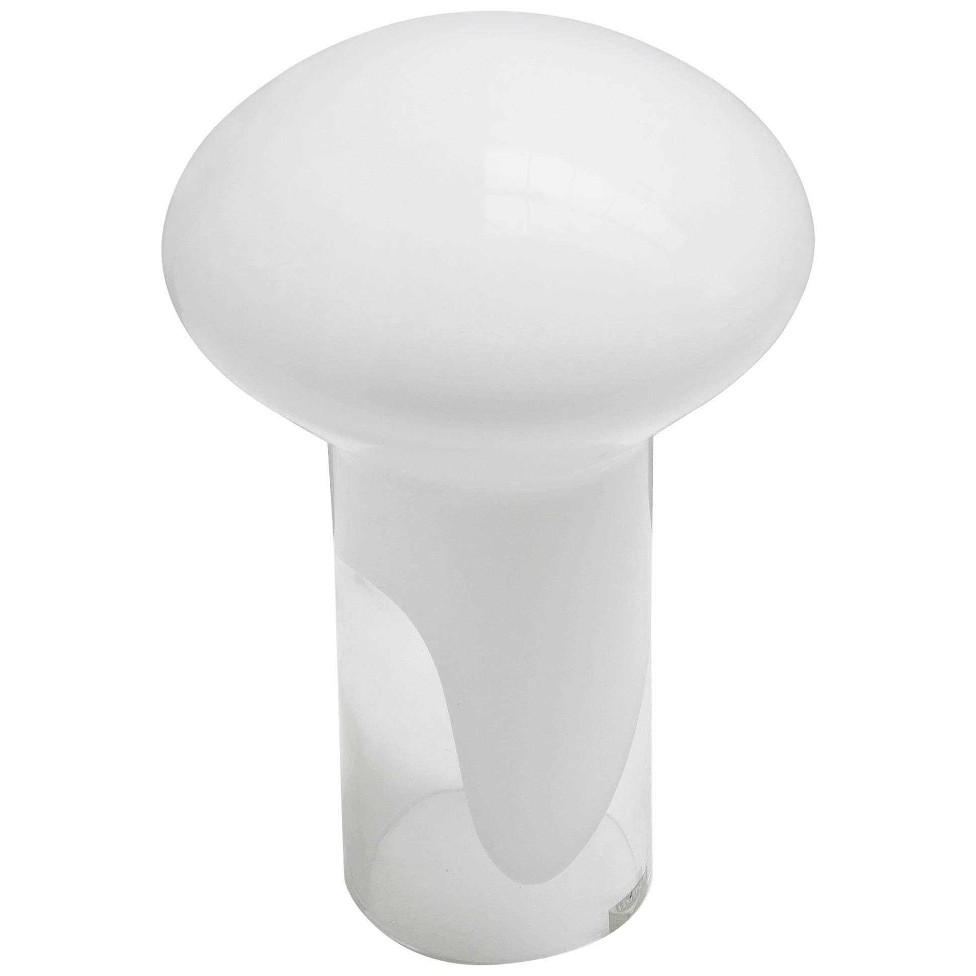 Mushroom Lamp by Gino Vistosi for Vetreria Vistosi Murano