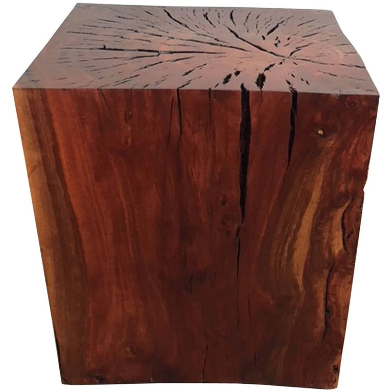 Eucalyptus End Table or Art Display Pedestal For Sale at 1stDibs art