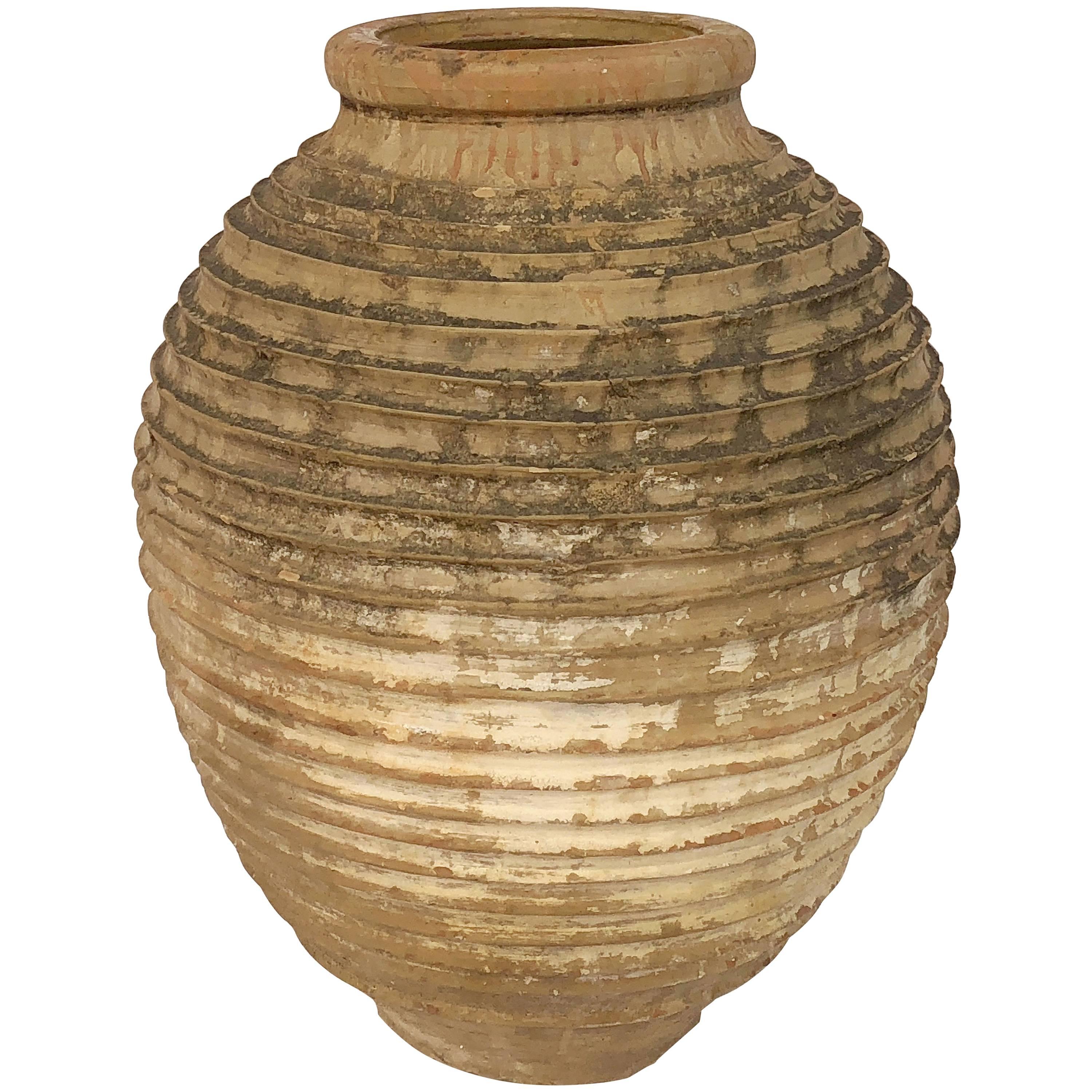 Large Greek Garden Urn or Oil Jar
