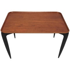 Willumsen & Engholm pour Fritz Hansen Table à plateau rectangulaire