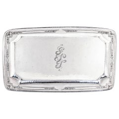 Antique Hammered Tray, 1916