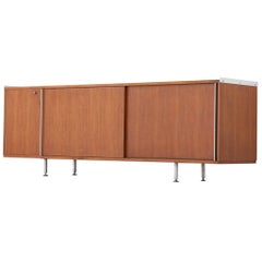 Italian Mid-Century Modern Walnut Sideboard by Alberto Rosselli , 1950s