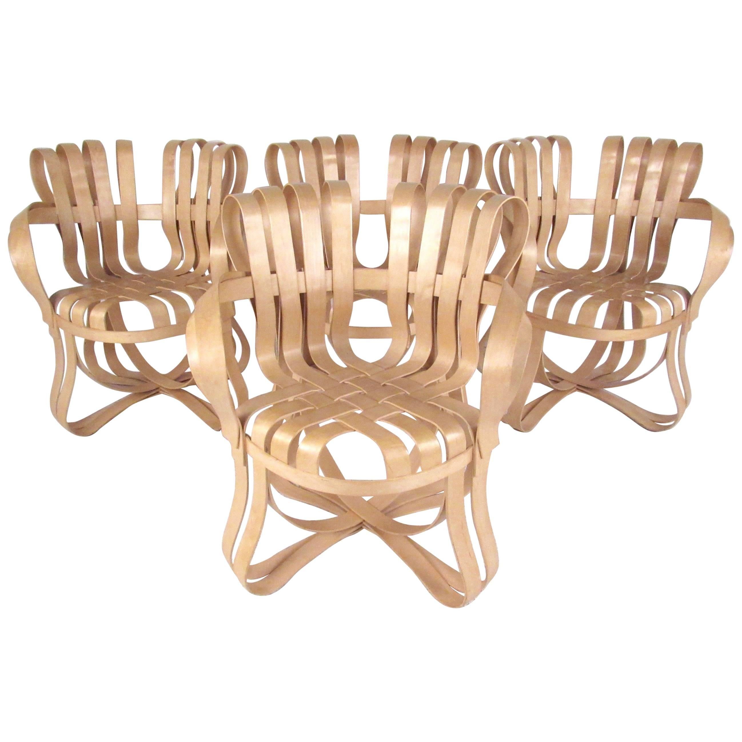 Frank Gehry "Cross Check" Chairs for Knoll