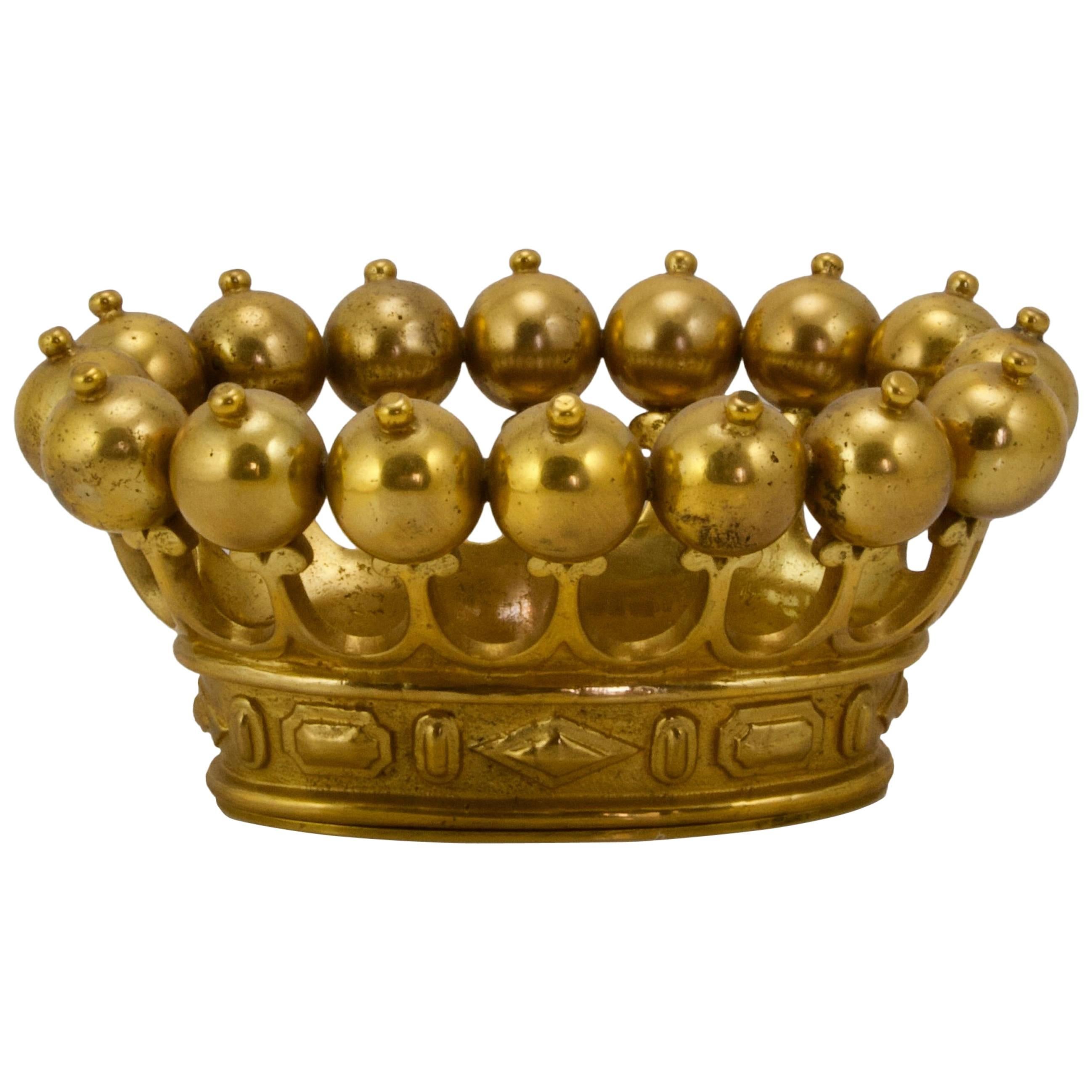 20th Century Ormolu Carriage Crown For Sale