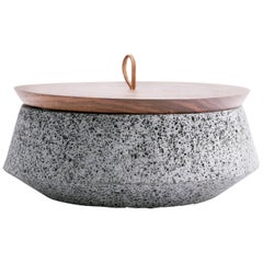 'Muna' Large Handmade Volcanic Rock Container