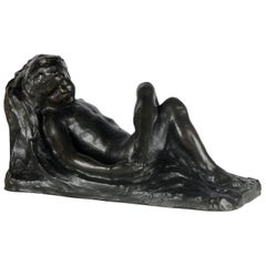 20th Century Bronze Sculpture, Signed by Eugeen Canneel