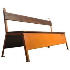 Vintage Factory Bench