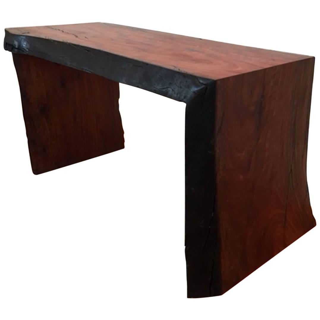 Short Bench in Eucalyptus Wood For Sale