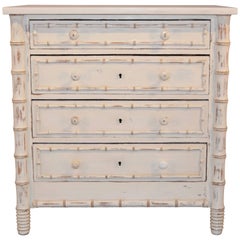 19th Century Chest with Marble Top