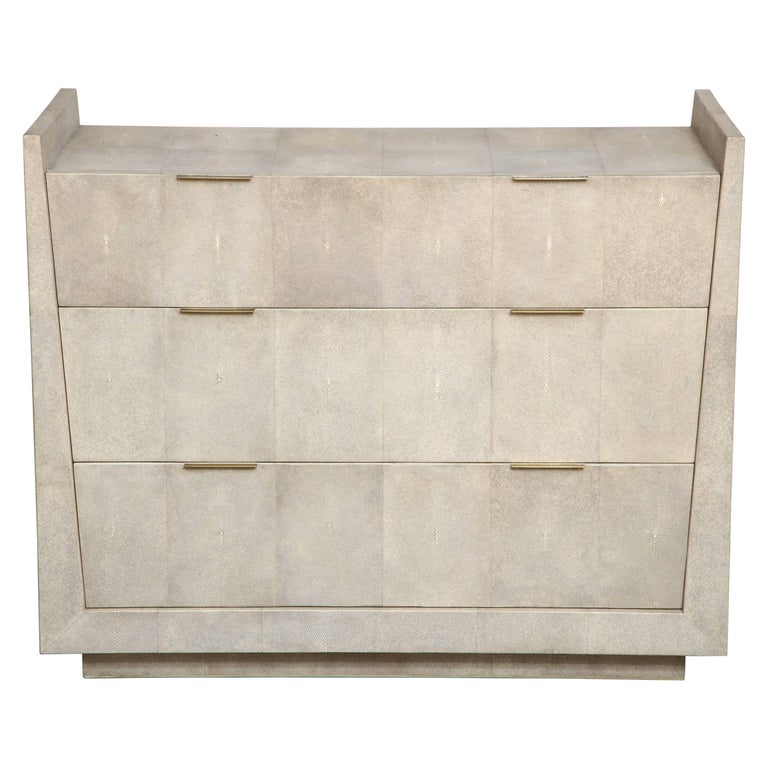 Shagreen Dresser With Bronze Handles at 1stDibs bronze dresser