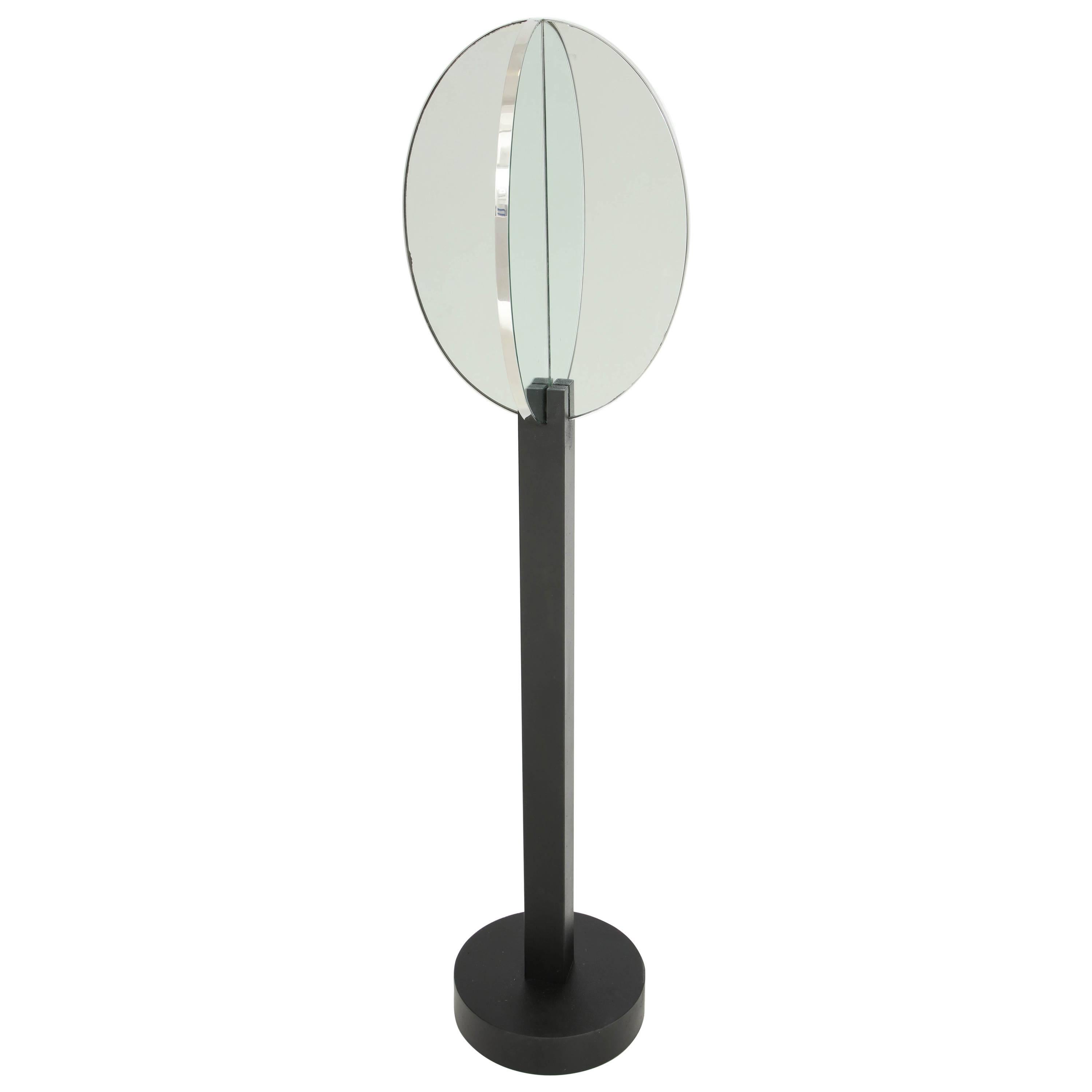 Floor Mirror Designed by Robert Currie for Henri Bendel's Store For Sale