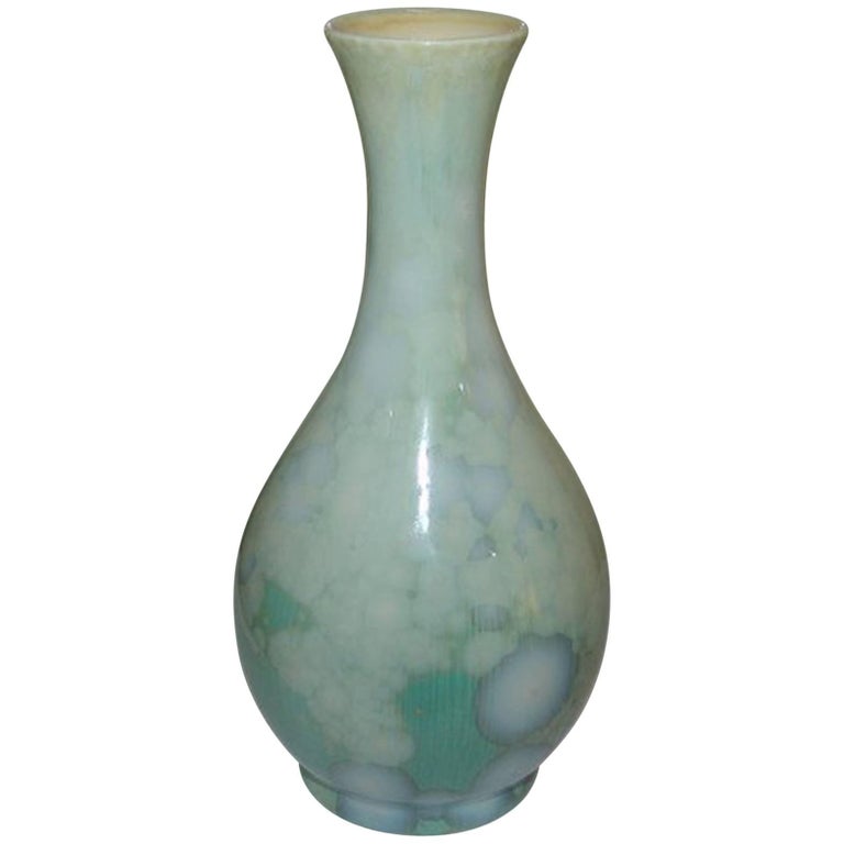 Royal Copenhagen Crystalline Glaze Vase by Paul Prochowsky, 21-12-1922 For Sale