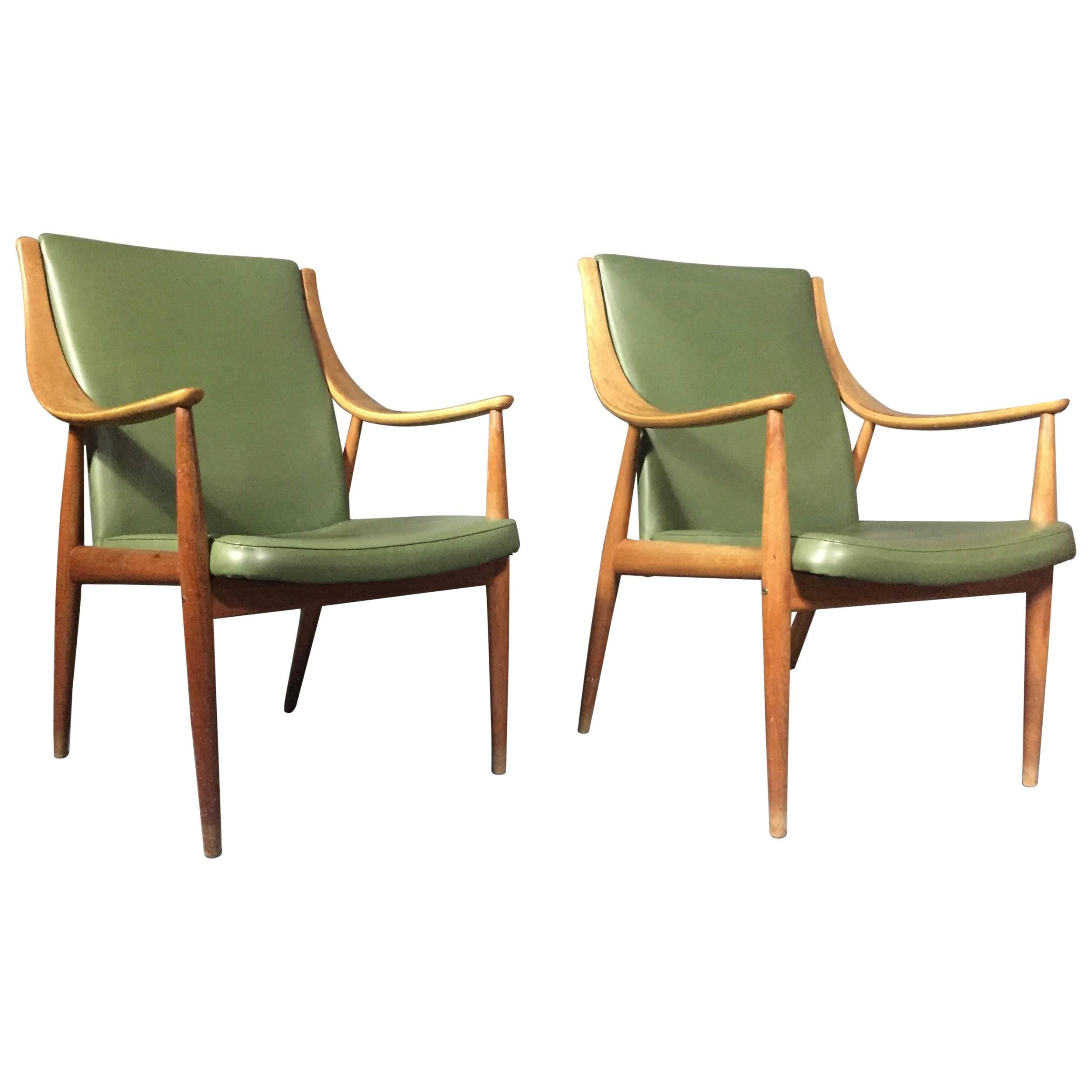 Hvidt and Mølgaard-Nielsen Easy Chair, France & Søn, Denmark, 1953