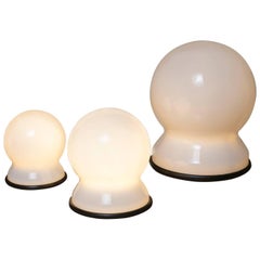 Set of Three "Scafandro" Table Lamps by Sergio Asti for Candle