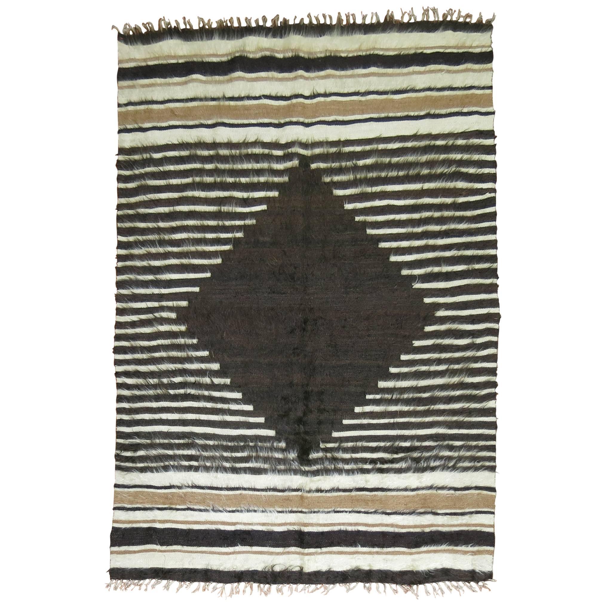 Zabihi Collectio nSirt Vintage Turkish Mohair Rug