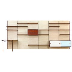 Huge Wall Unit by Finn Juhl for Bovirke, 1950s