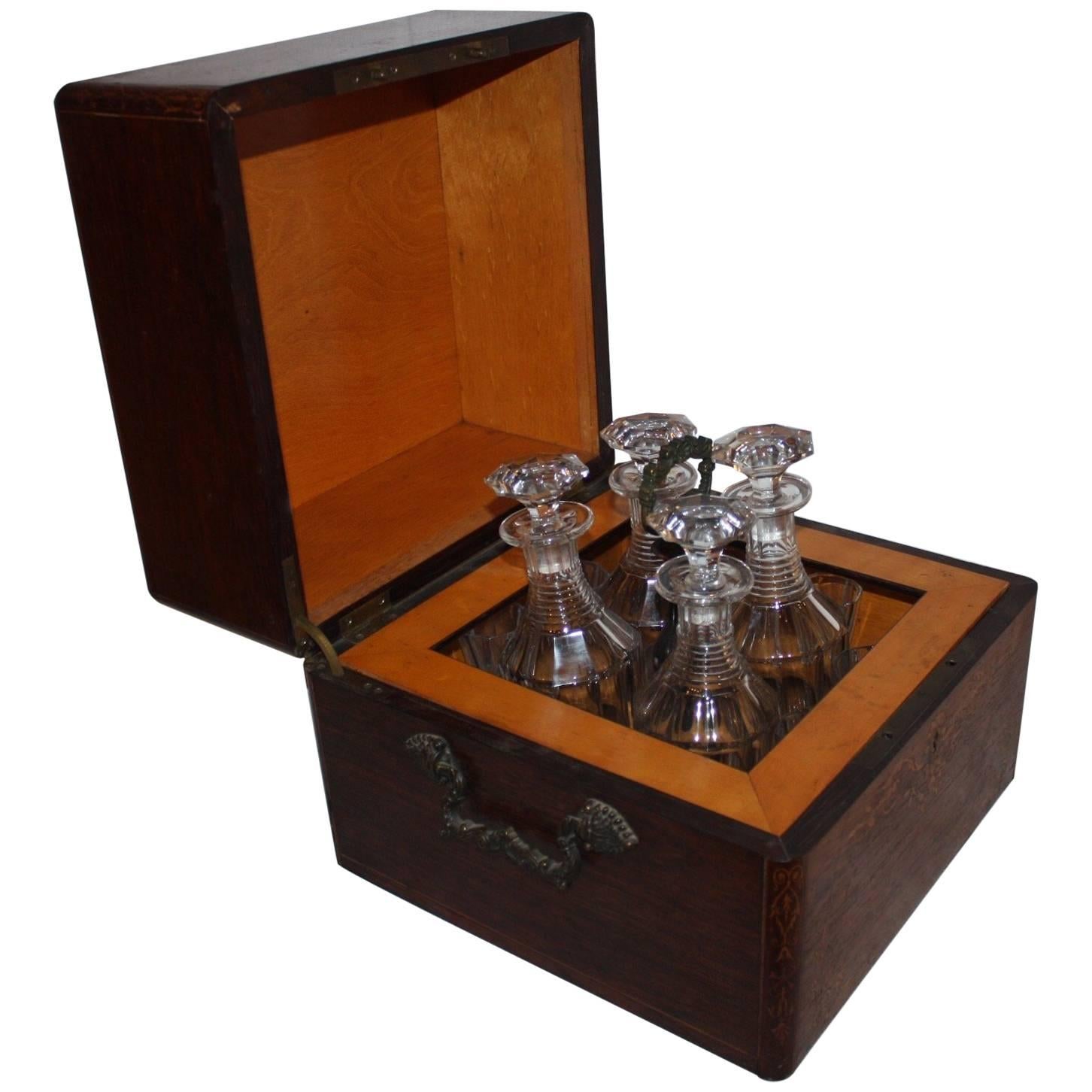 Beautiful Early 19th Century French Liqueur Box