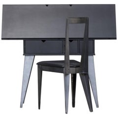 Tjord Björklund Writing Desk Secretaire and Chair for Ikea